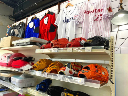 スポーツ用品の野球
