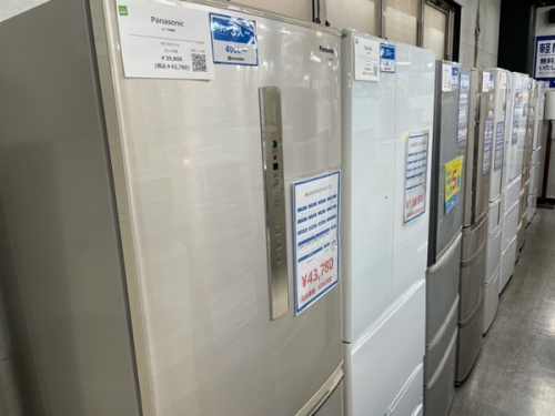 生活家電の冷蔵庫