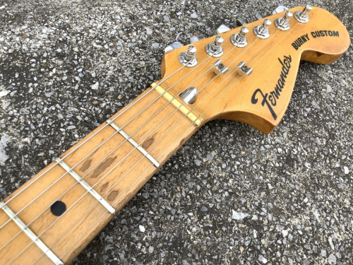 エレキギターのfender japan