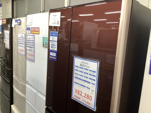 生活家電の冷蔵庫