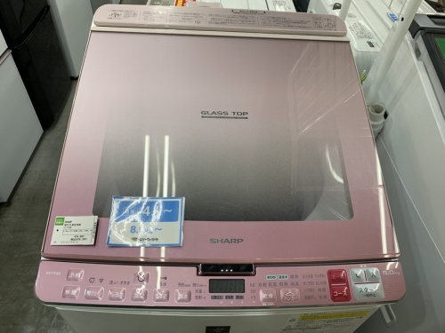蓋がワンタッチでオープン！！SHARP 縦型洗濯乾燥機！【浦和店】｜2021