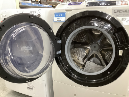 ドラム式洗濯機の洗濯機