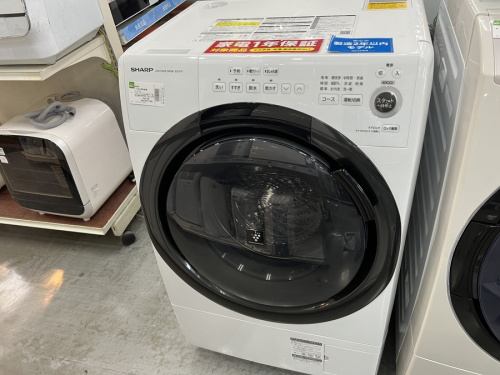 生活家電のドラム式洗濯乾燥機