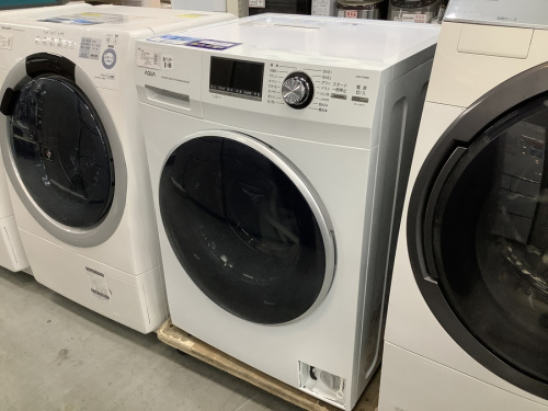 生活家電のドラム式洗濯機