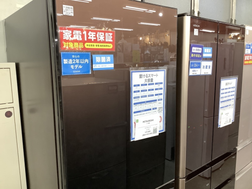生活家電の冷蔵庫