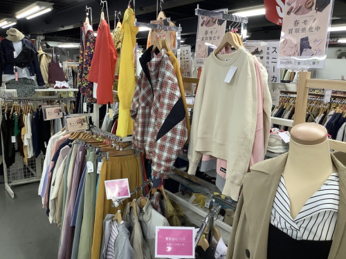 メンズファッションの春物　買取