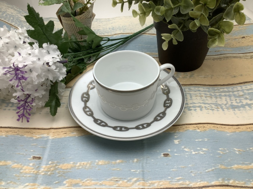 エルメスのカップ＆ソーサー