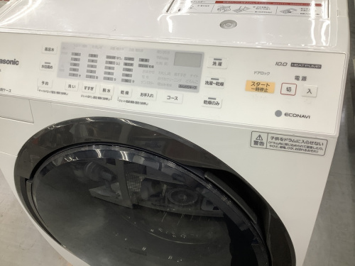 Panasonicの中古 ドラム式洗濯機