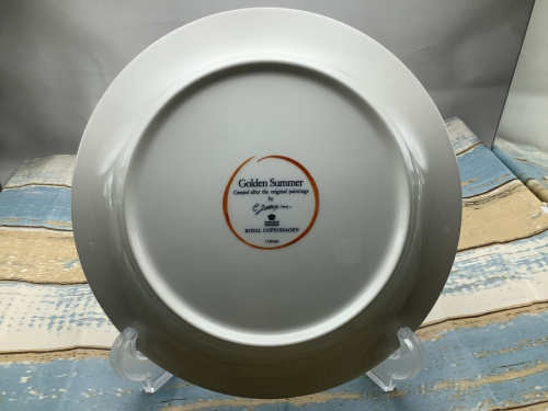 ROYALCOPENHAGEN　ﾌﾟﾚｰﾄｾｯﾄのゴールデンサマー