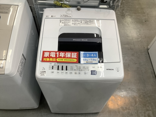 生活家電の洗濯機