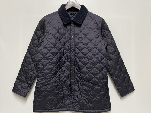 Barbourのキルティングジャケット
