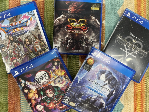 ゲームソフトのPS4