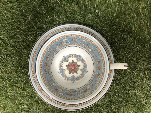 ｶｯﾌﾟ&ｿｰｻｰのフロレンティーン　ターコイズ