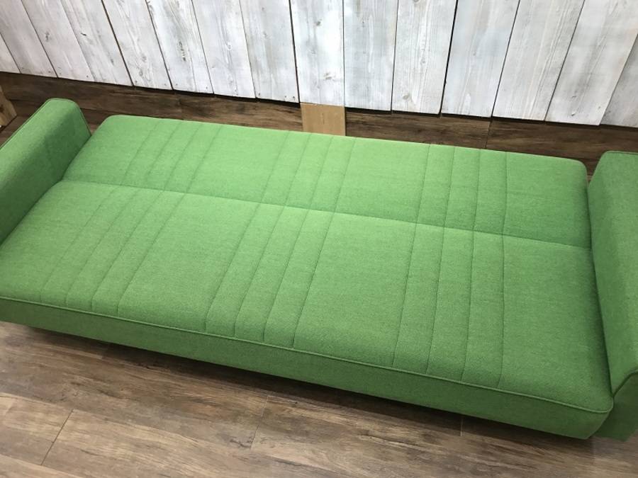 展示アウトレット カリモク60 スリーピングソファ タープグリーン ソファベッド 展示アウトレット カリモク60 スリーピングソファ タープグリーン