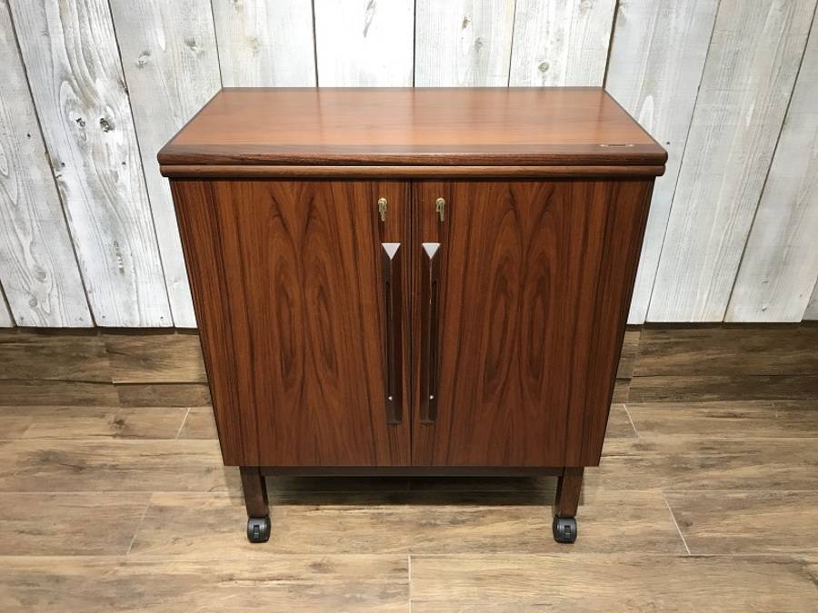 50990　花梨 折り畳みキャビネット バーカウンター 50990 花梨 折り畳みキャビネット バーカウンター