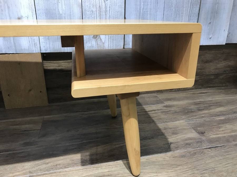 【美品】KEYUCA ローテーブル 無垢材を感じる。KEYUCA ローテーブルをご紹介。【TFMおゆみ野店