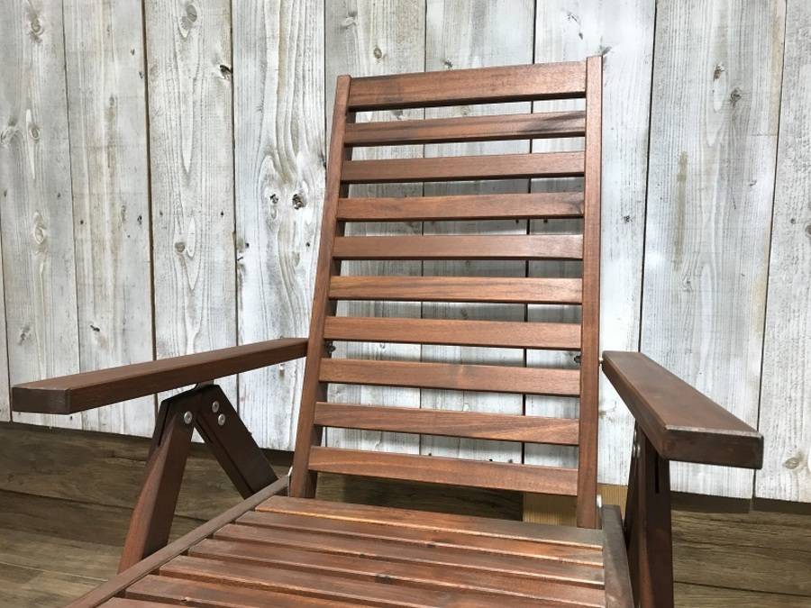 【廃盤品】IKEA ÄPPLARÖ 折りたたみ式アウトドアチェアチェア ブラウン Amazon｜IKEA Applaro リクライニングチェア アウトドア