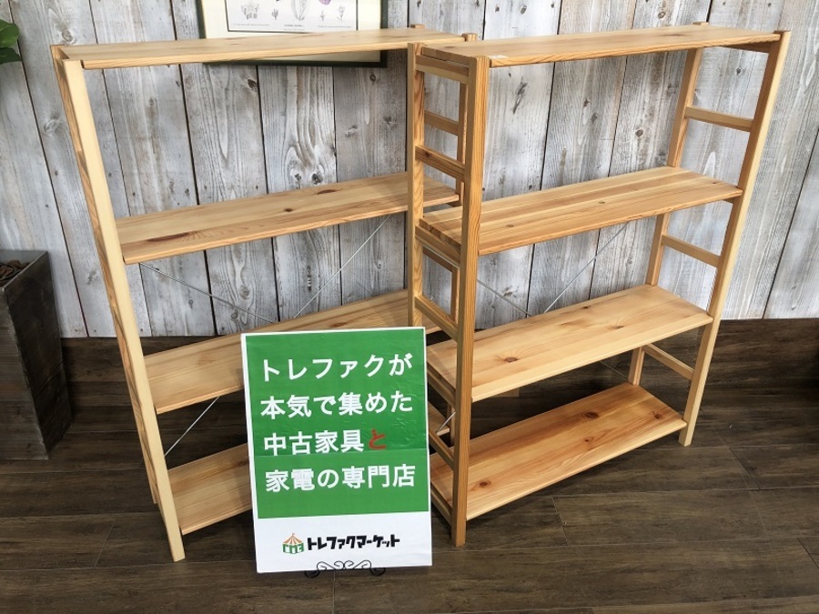 無印良品 パイン材ユニットシェルフ・８６ｃｍ幅・中 中古品 無印良品 パイン材ユニットシェルフ・86cm幅・中 中古品
