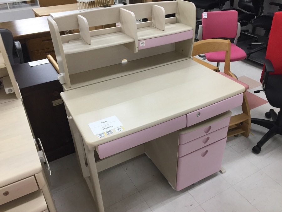 KOIZUMI(コイズミ)学習机 ODF-904WW・起立木工・上坂木材・飛騨