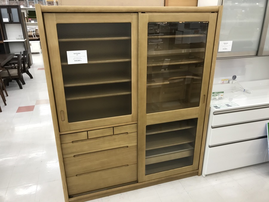karimoku(カリモク)・綾野製作所・ニトリなど レンジボード・食器棚が