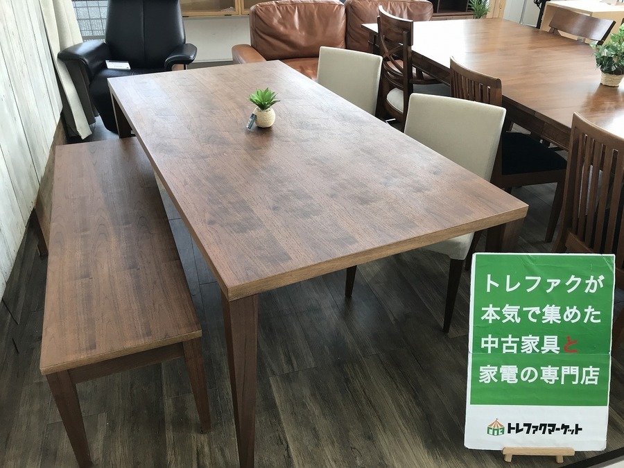 ACTUS（アクタス）】人気のベンチダイニング4点セット（FBシリーズ）の