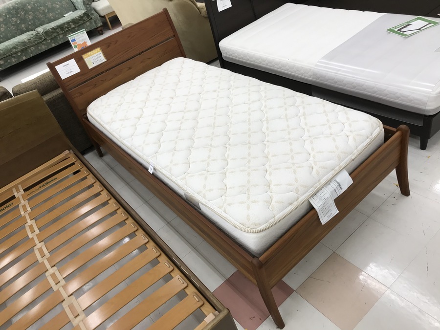 無印良品+KEYUCA　ダブルベッド　【トレファク川越店】 KEYUCA/ケユカ】収納セミダブルベッド(ジョワベッド)入荷いたしました