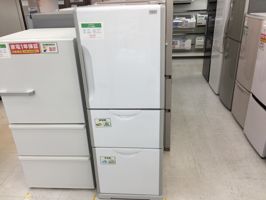 冷蔵庫売り場拡張しました！単身用～ファミリーまで幅広く展示中 