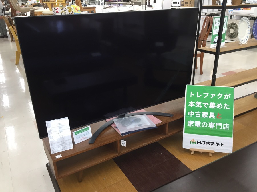 LGの4Kチューナー内蔵65インチ液晶テレビ入荷しました！【トレファク 