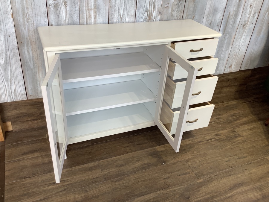 MOMO natural（モモナチュラル）】使い勝手のよいサイドキャビネット