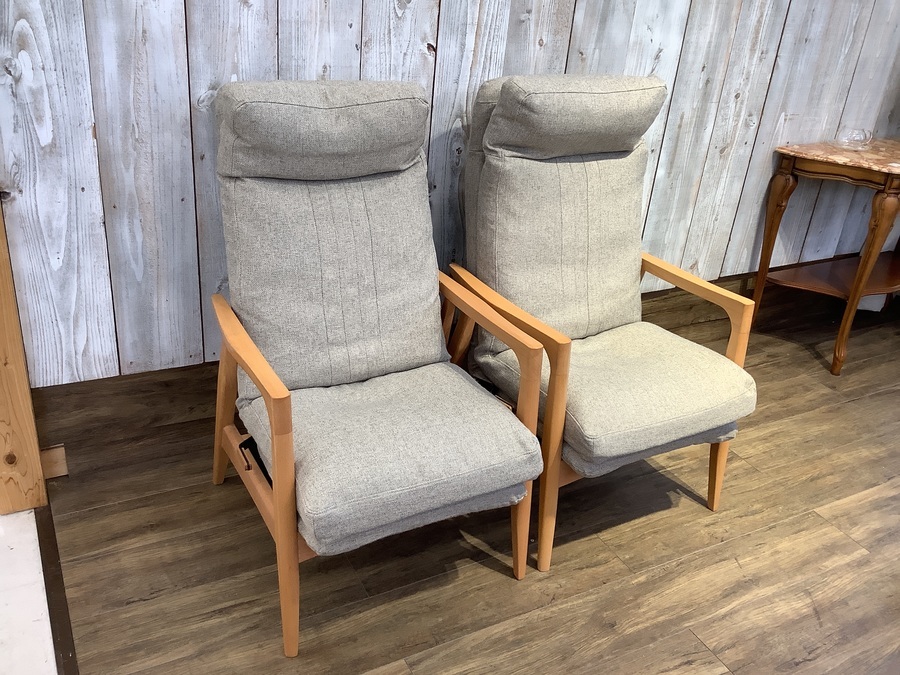 KEYUCA（ケユカ）】廃盤品のリクライニングソファ（トルニオ）が