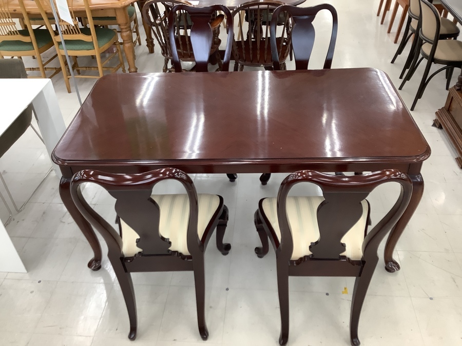 スマホで購入】東海家具(IDC大塚家具) ダイニング5点セット