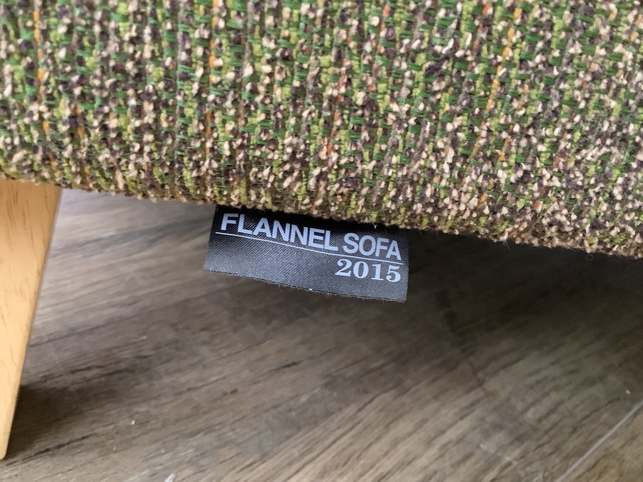 FLANNEL SOFA(フランネルソファ)】ごろんと寝られる2.5人掛け FLANNEL SOFA(フランネルソファ)】ごろんと寝られる2.5人掛け