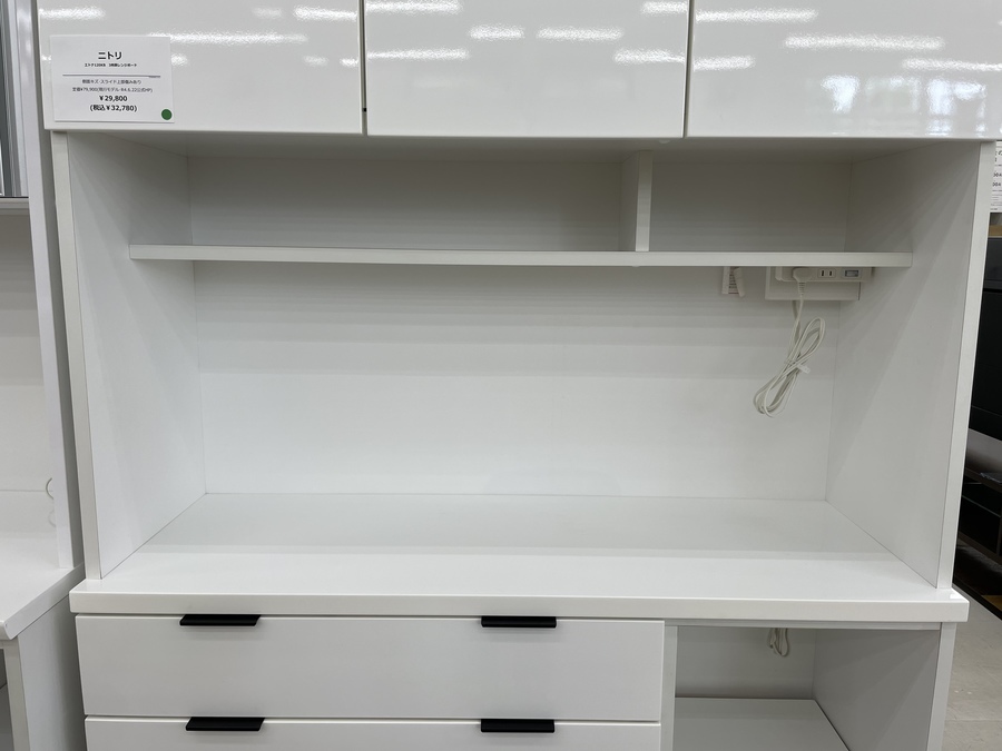 新入荷! ニトリ エトナ120KB レンジボード のご紹介です 新入荷! ニトリ エトナ120KB レンジボード のご紹介です