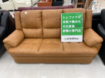 日時確認中 3/28（日）まで限定 ナフコ NAFCO TWO-ONE STYLE ハイバックソファ NFオデッセイ 3P 3人掛け 本革 2年間使用 20220828181003blog00.jpg