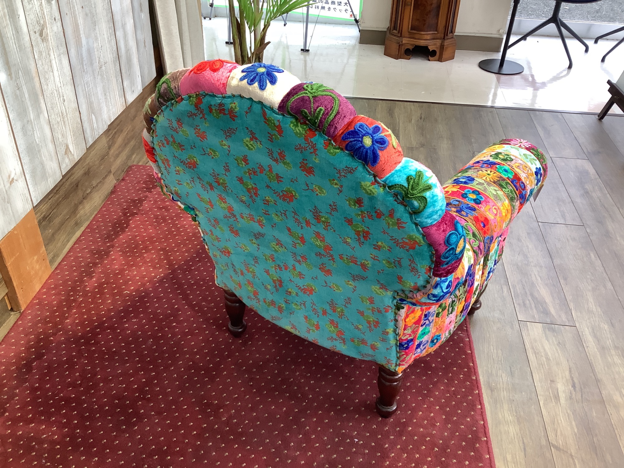 スマホで購入】ON&ON (オンアンドオン) ピーコック 1人掛けソファー