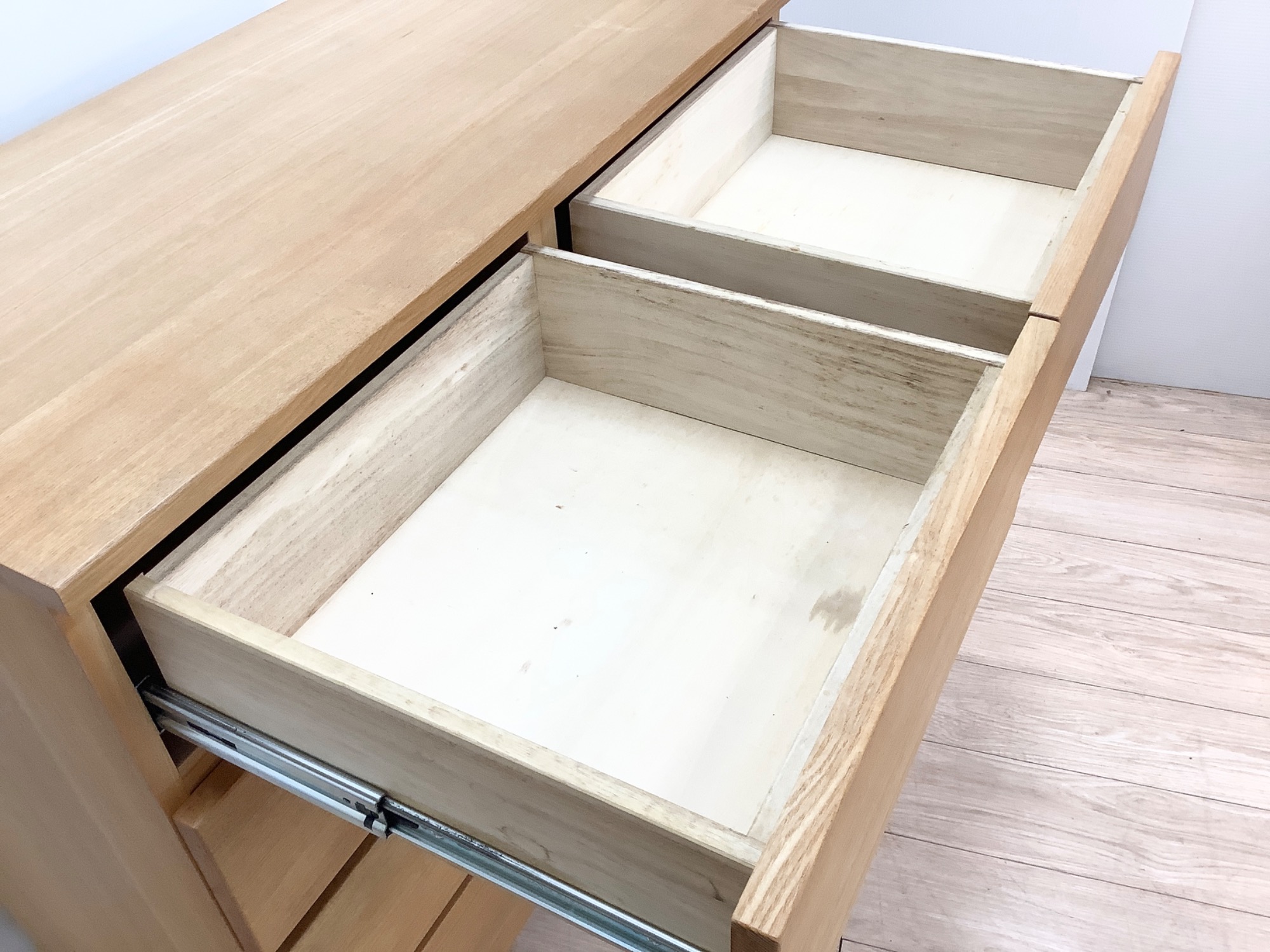 無印良品 タモ材 4段チェスト が入荷しました！｜2024年07月17日