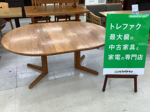 GUDME テーブル　北欧輸入 グドメ / Gudme Mobelfabrick 伸長式ダイニングテーブル チーク無垢