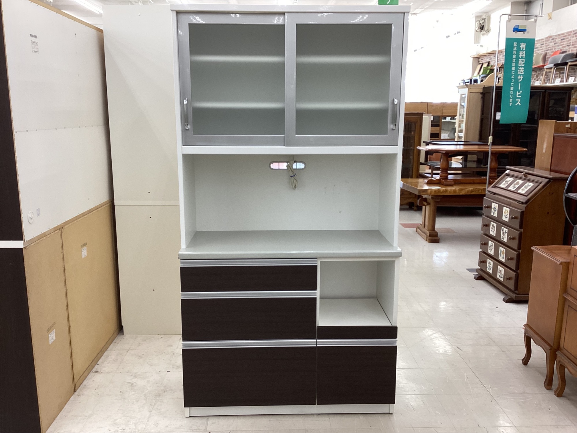 トレファク摂津店 店頭限定】 モーブルのレンジボード入荷致しました！ - 食器棚、キッチン収納