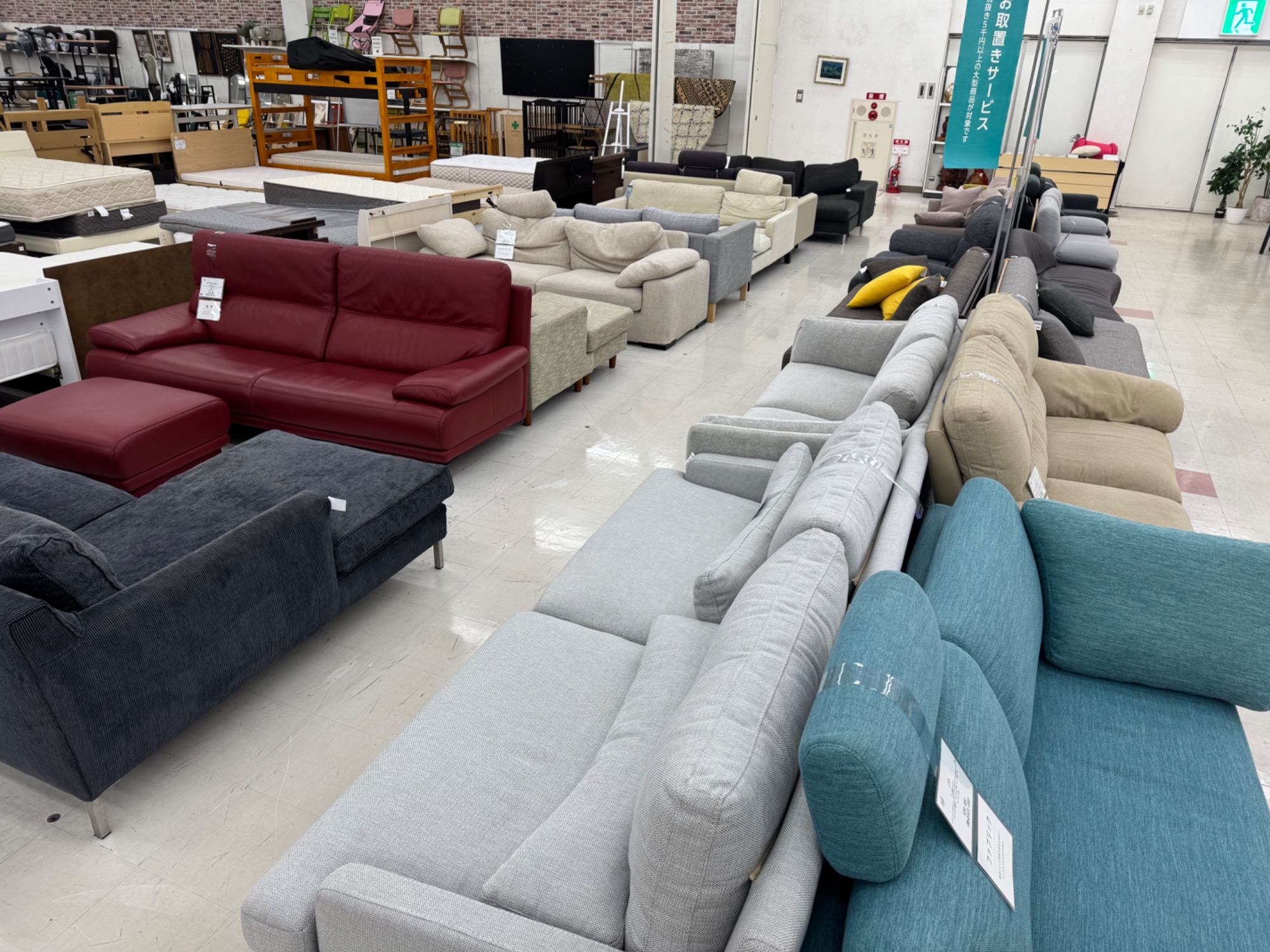 全店ナンバー1の展示量を誇るソファ売り場！｜2025年02月13日