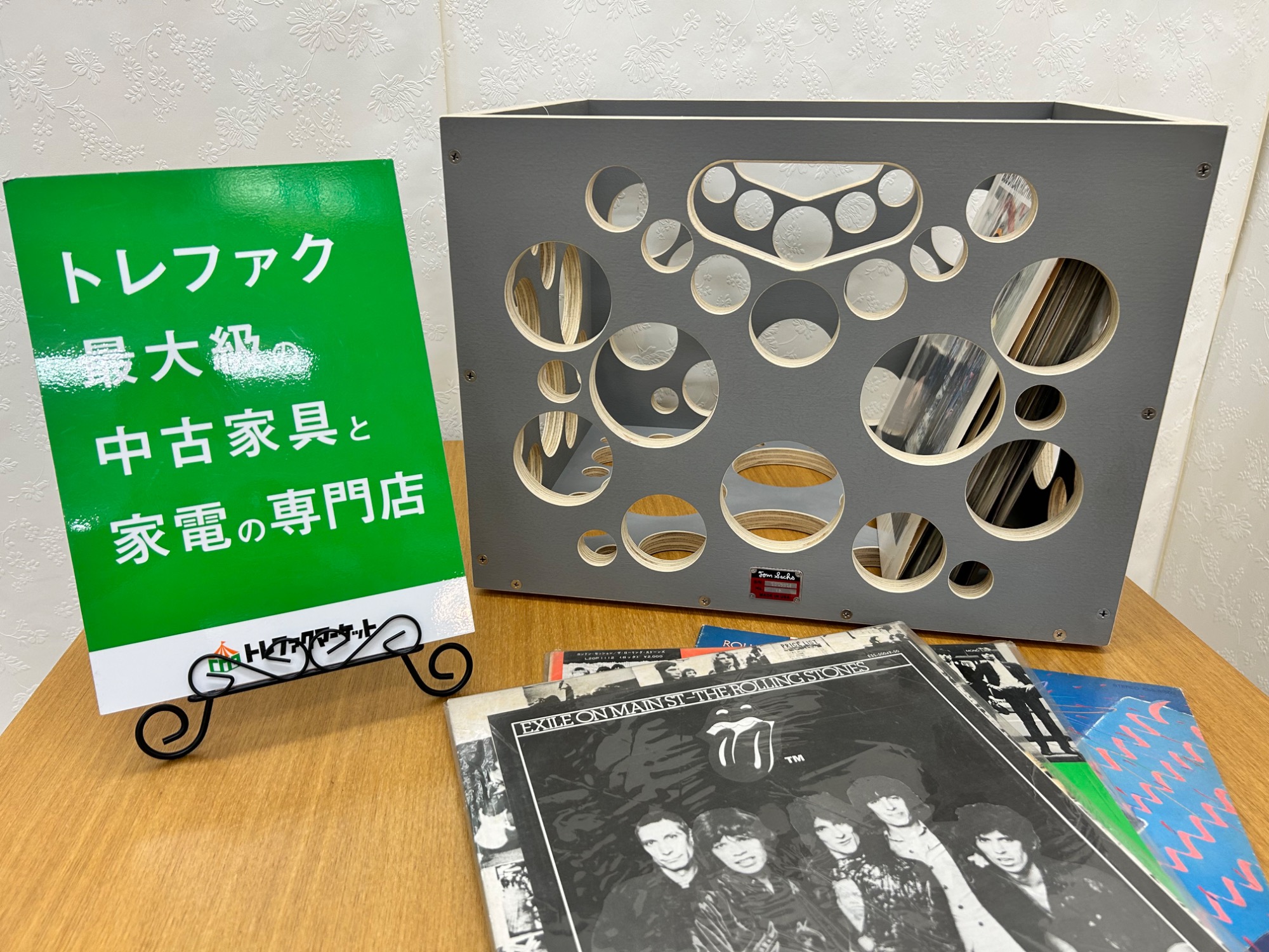 【新品未開封品】Tom Sachs FURNITURE レコードケース グレー 新品未開封品】Tom Sachs FURNITURE レコードケース グレー