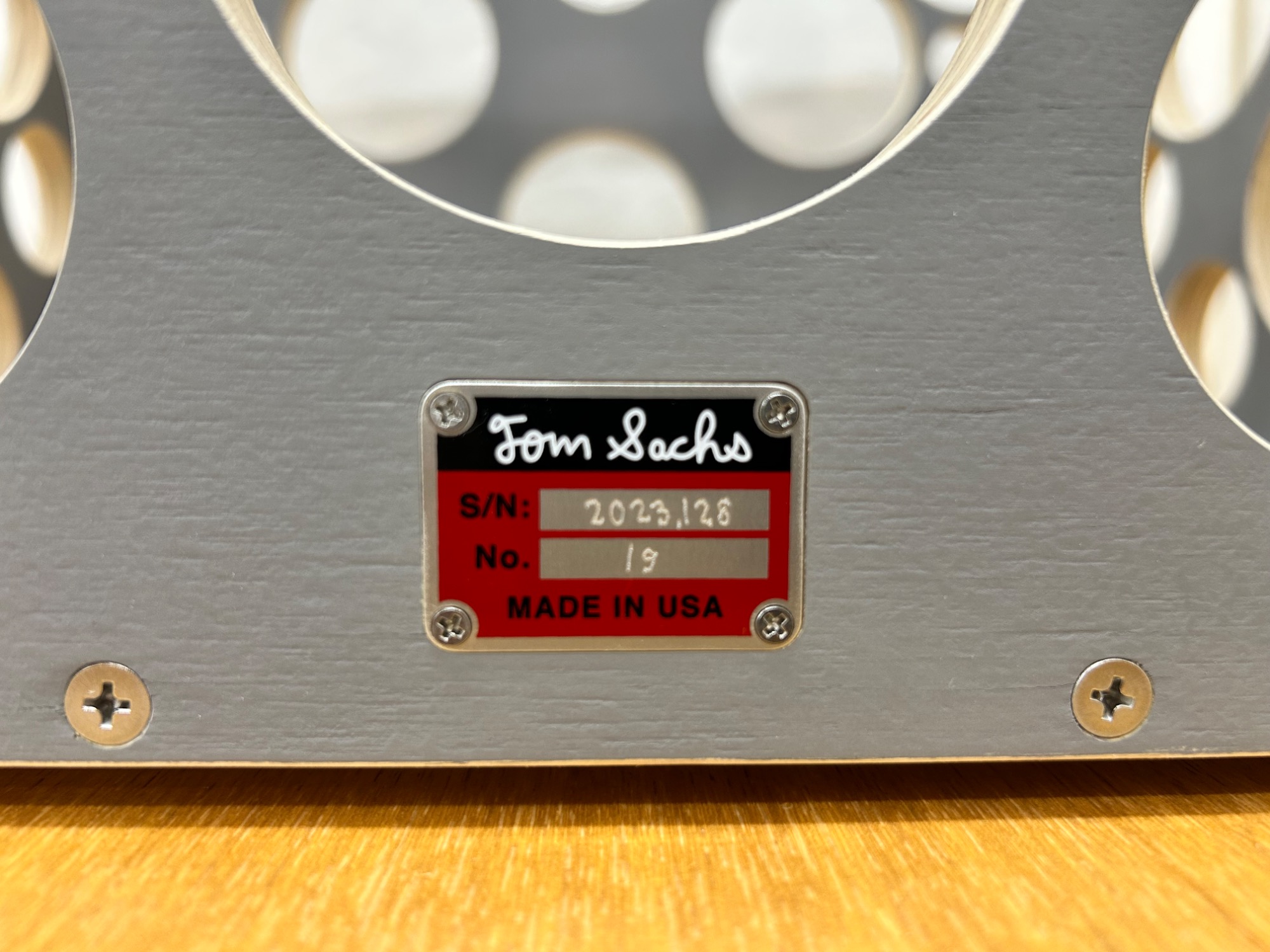 【新品未開封品】Tom Sachs FURNITURE レコードケース グレー 新品未開封品】Tom Sachs FURNITURE レコードケース グレー