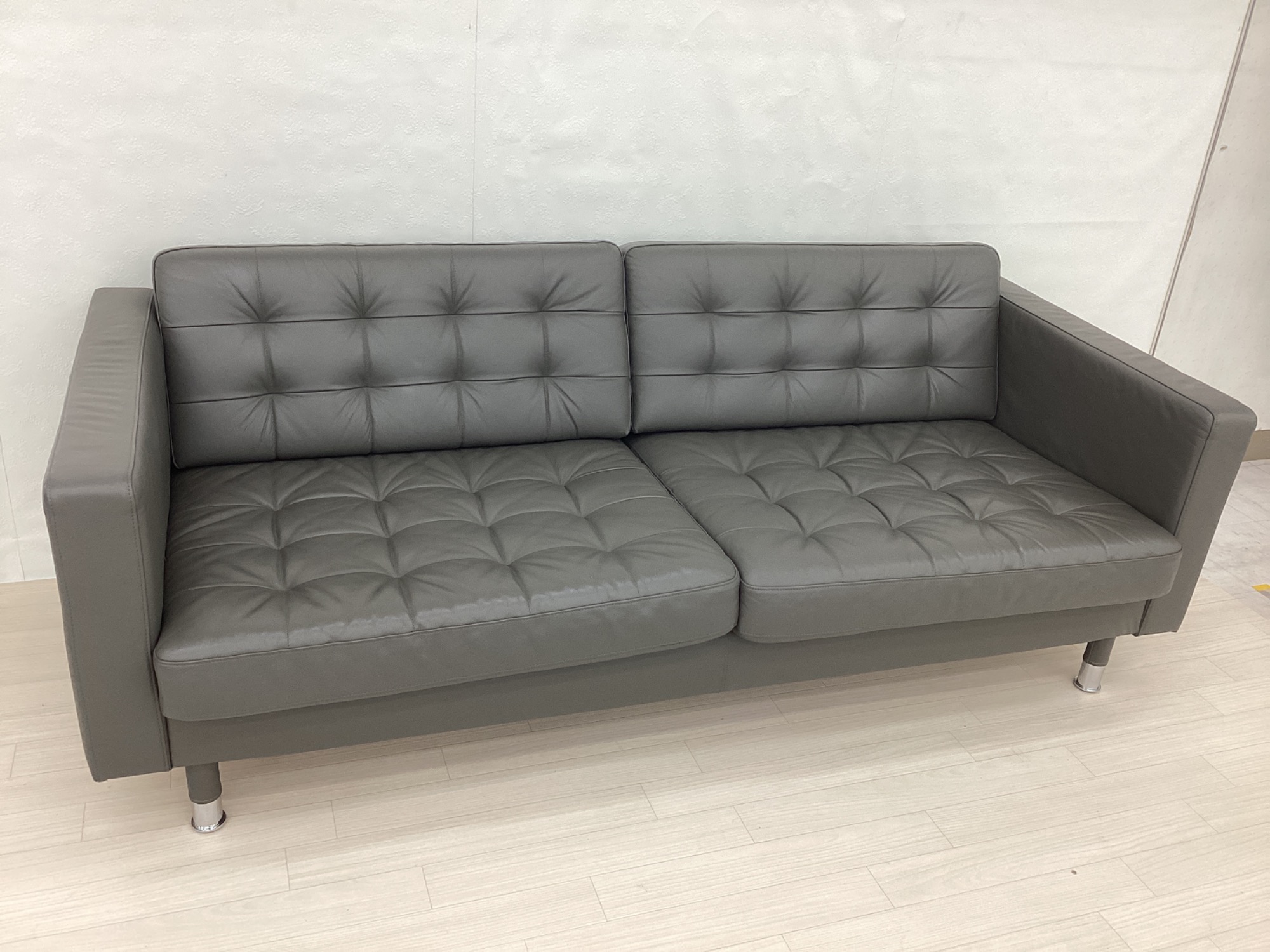 lKEA ランズクローナ レザーソファ TK様専用 】IKEA イケア ランズクローナ レザーソファ - メルカリ