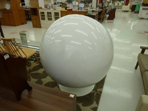 ボールチェアの回転チェア