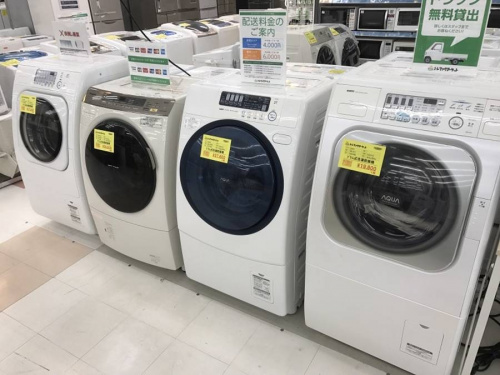 生活家電・家事家電の洗濯機
