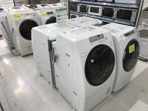 洗濯機の冷蔵庫