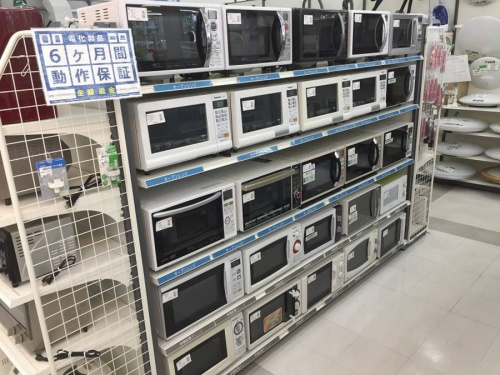 調理家電のレンジ