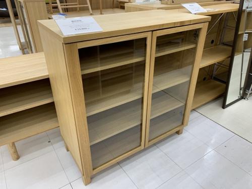 無印良品のキャビネット