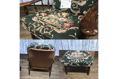 中古ソファーのカリモク