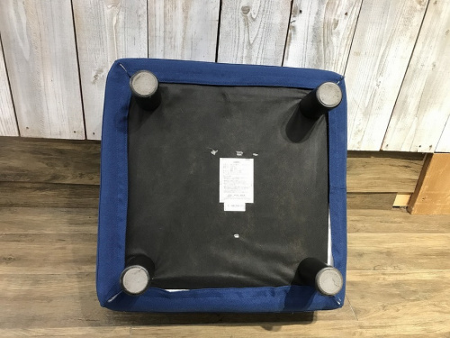 無印良品】オットマン付きのソファベンチが入荷しました！人気のブルー