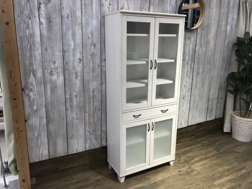 食器棚　中古のモモナチュラル　中古